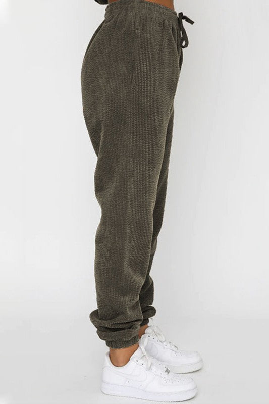 Corduroy Jogger Set