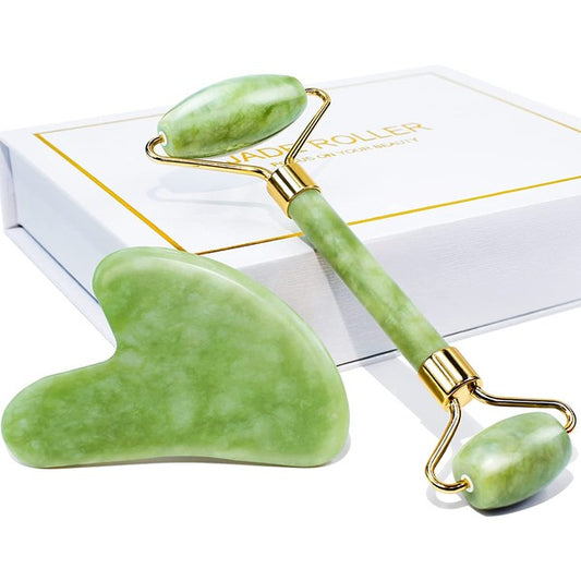 Jade Roller & Gua Sha Set