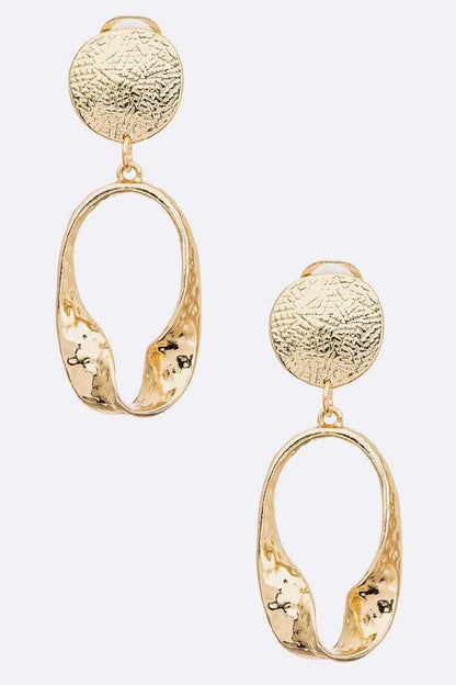 Clip On Statement Earrings