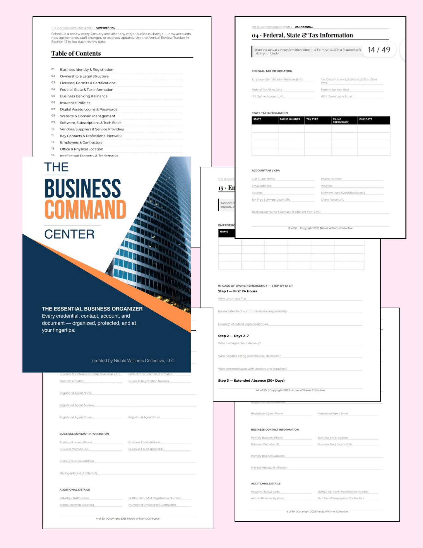 The Business Command Center (downloadable)